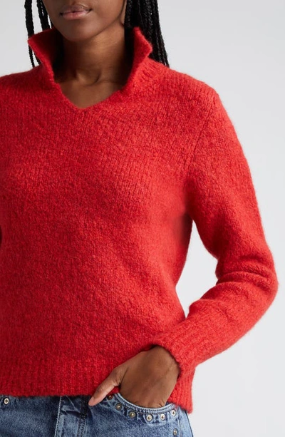 Shop Paloma Wool Champions Reversible Intarsia Sweater In Red