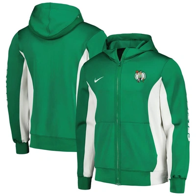 Shop Nike Kelly Green Boston Celtics 2023/24 Authentic Showtime Full-zip Hoodie