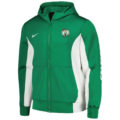 Shop Nike Kelly Green Boston Celtics 2023/24 Authentic Showtime Full-zip Hoodie