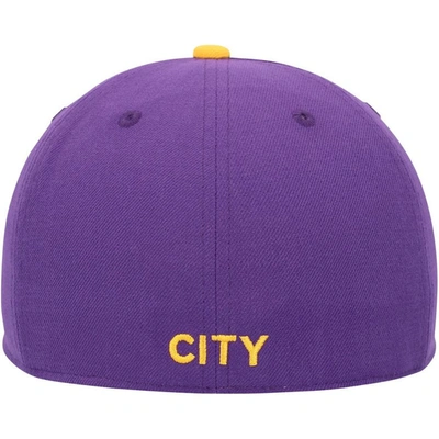 Shop Fan Ink Purple/yellow Manchester City America's Game Fitted Hat