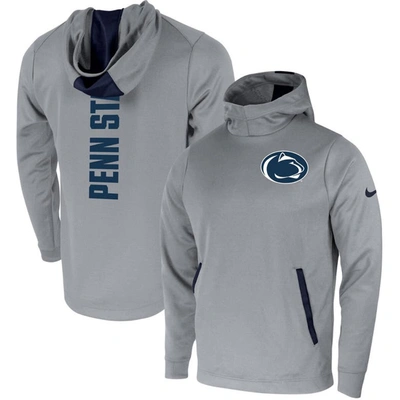 Shop Nike Gray Penn State Nittany Lions 2-hit Performance Pullover Hoodie