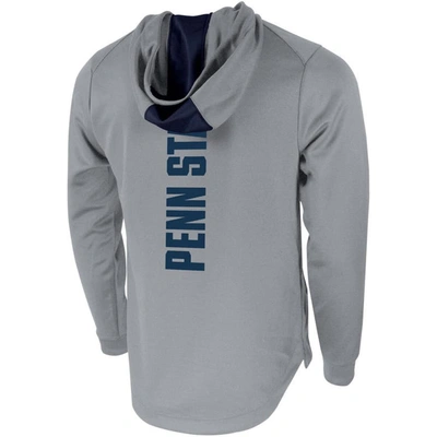 Shop Nike Gray Penn State Nittany Lions 2-hit Performance Pullover Hoodie