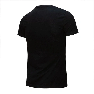 Shop Mitchell & Ness Black Inter Miami Cf Reflective Pattern Stripe T-shirt