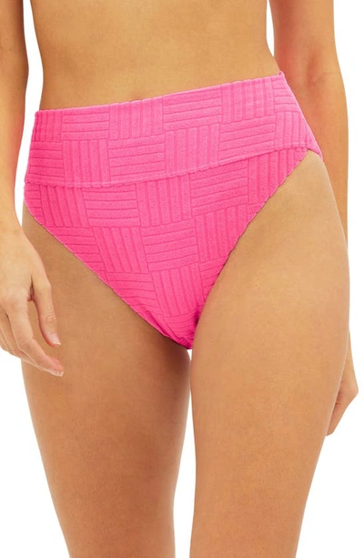 Shop Beach Riot Highway Bikini Bottoms In Strawberry Moon