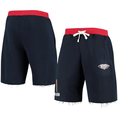 Profile Men's Zion Williamson Navy New Orleans Pelicans Name And Number Shorts In Navy