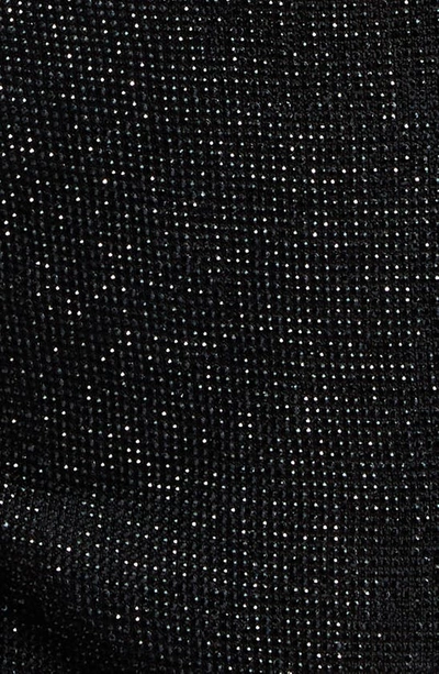 Alexander Wang Crystal Embellished Slipdress In Black