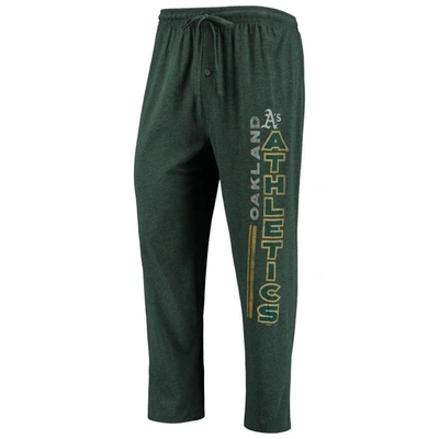 Shop Concepts Sport Green/gold Oakland Athletics Meter T-shirt And Pants Sleep Set