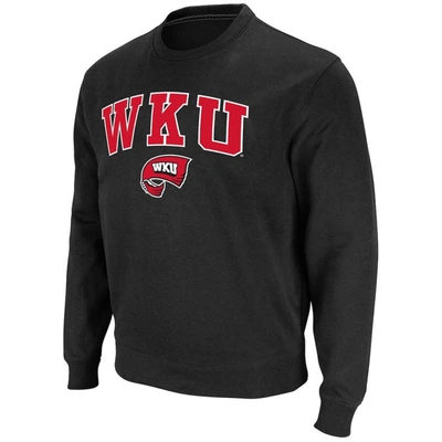 Shop Colosseum Black Western Kentucky Hilltoppers Arch Over Logo Pullover Sweatshirt