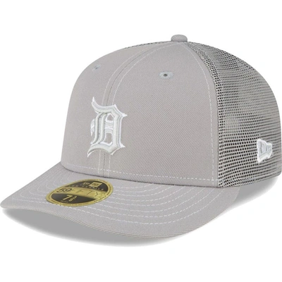 Shop New Era Gray Detroit Tigers 2023 On-field Batting Practice Low Profile 59fifty Fitted Hat