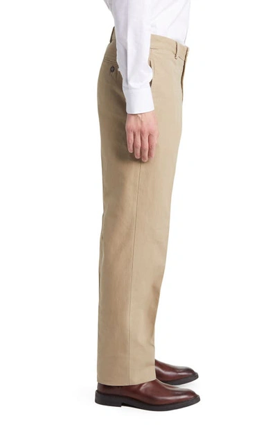 Berle Charleston Flat Front Khakis In Khaki
