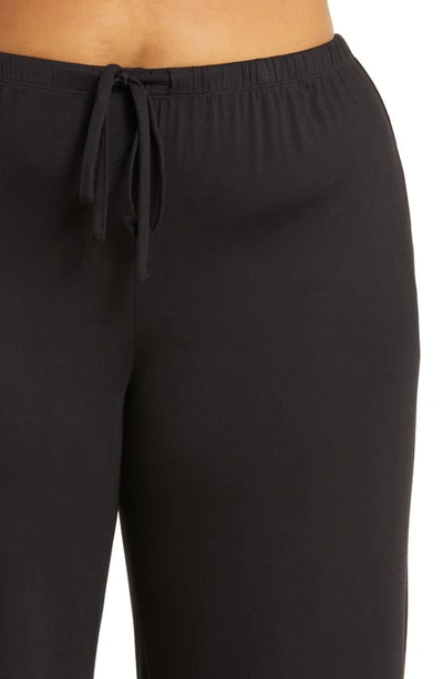 Nordstrom Moonlight Crop Pajamas In Black
