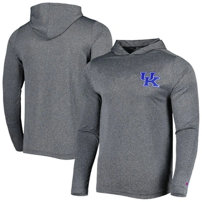 Shop Knights Apparel Champion Gray Kentucky Wildcats Hoodie Long Sleeve T-shirt