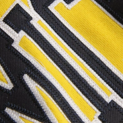 Colosseum Stadium Athletic Gold Michigan Wolverines Arched Name Full-zip Hoodie In Maize