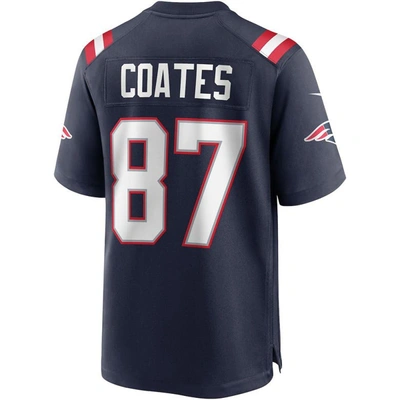 Shop Nike Ben Coates Navy New England Patriots Game Retired Player Jersey