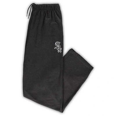 Shop Profile Heathered Charcoal Chicago White Sox Big & Tall Pajama Pants In Heather Charcoal