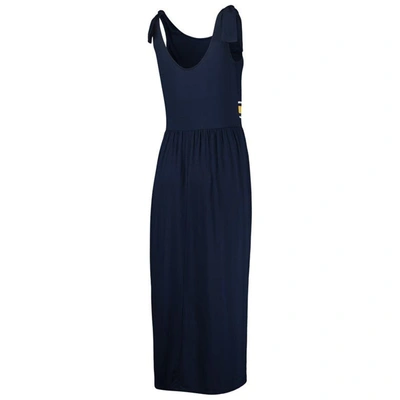 Shop G-iii 4her By Carl Banks Navy Milwaukee Brewers Game Over Maxi Dress