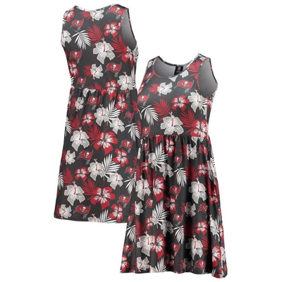 Shop Foco Red Tampa Bay Buccaneers Floral Sundress