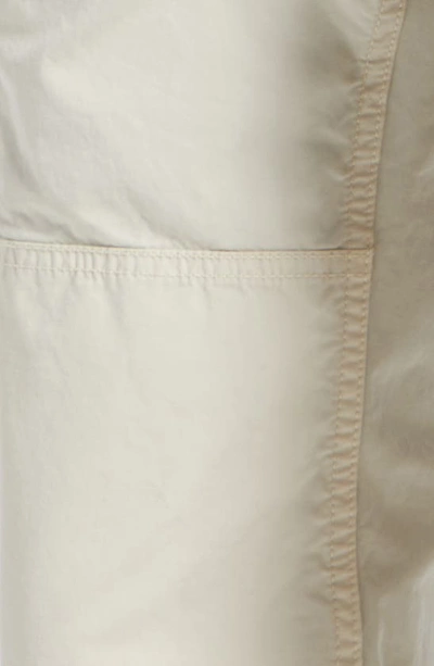 Shop Stone Island Stretch Cotton Cargo Pants In Plaster