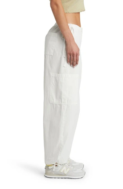 Shop Pacsun Parachute Cargo Pants In Bright White