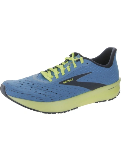 Shop Brooks Hyperion Tempo Mens Fitness Workout Running Shoes In Blue