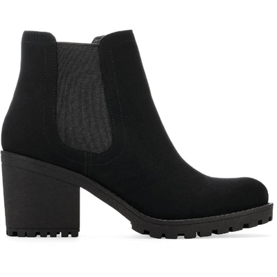 Shop Sun + Stone Morghan Womens Microfiber Booties Ankle Boots In Black