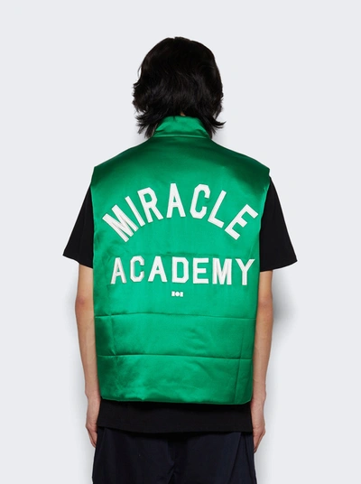 Shop Nahmias Miracle Academy Silk Vest In Green