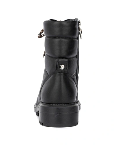 Shop Aquatalia Leia Weatherproof Leather Boot In Black
