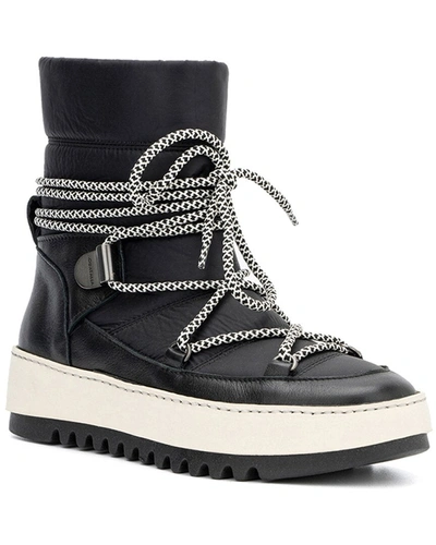 Shop Aquatalia Amalia Weatherproof Leather Boot In Black