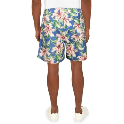 Shop Polo Ralph Lauren Mens Floral Print Board Shorts Swim Trunks In Multi