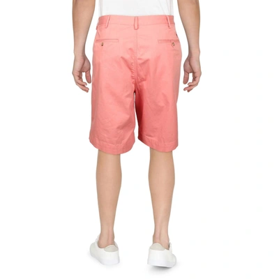 Shop Polo Ralph Lauren Mens Twill Classic Fit Khaki Shorts In Pink