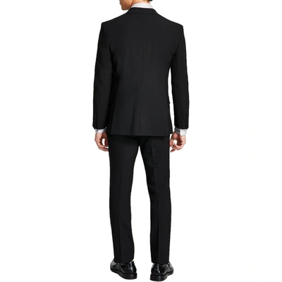 Shop Dkny Duran Mens Suit Separate Business Two-button Blazer In Black
