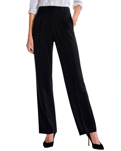 Shop Nic + Zoe The Avenue Wide Leg Pleated Pant In Black