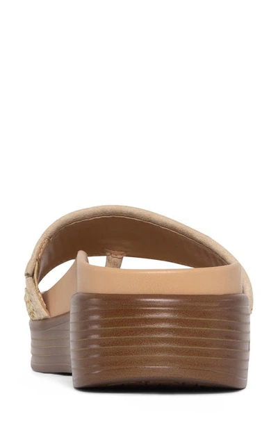 Shop Donald Pliner Fiji Suede Slide Sandal In Taupe