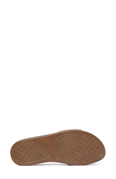 Donald Pliner Fiji Suede Slide Sandal In Taupe