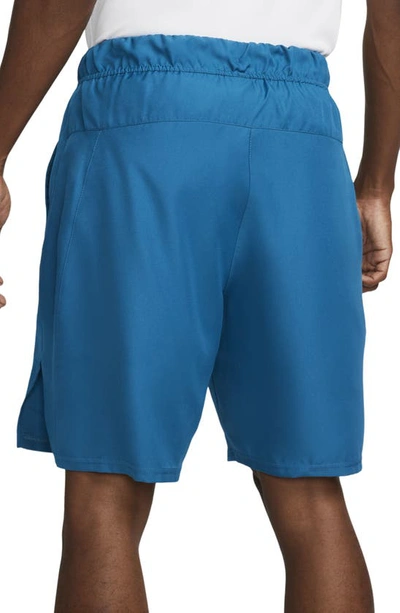 Shop Nike Court Dri-fit Victory Athletic Shorts In Green Abyss
