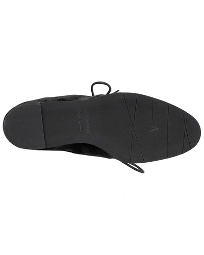 Shop Aquatalia Idana Weatherproof Suede Boot In Black