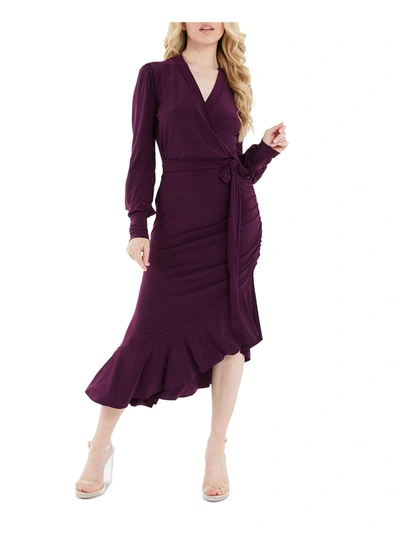 Shop Quiz Womens S Polyester Midi Dress In Multi