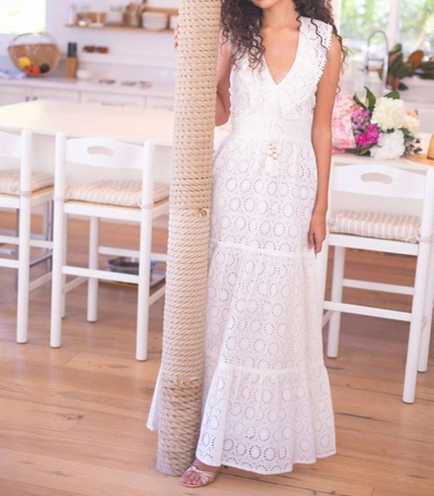 Shop Bell Allie Maxi Dress In White