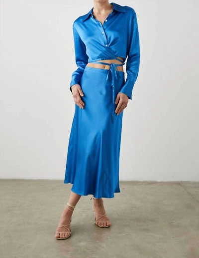 Shop Rails Anya Skirt In Cobalt In Blue