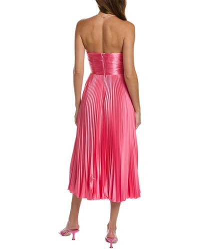 Shop Amur Cocktail Dress In Pink