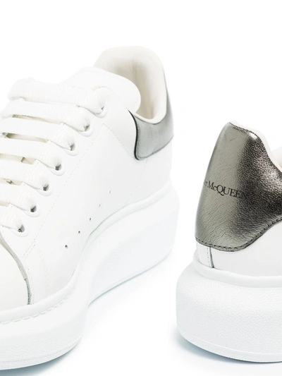 Shop Alexander Mcqueen Sneaker "larry Oversize" In White