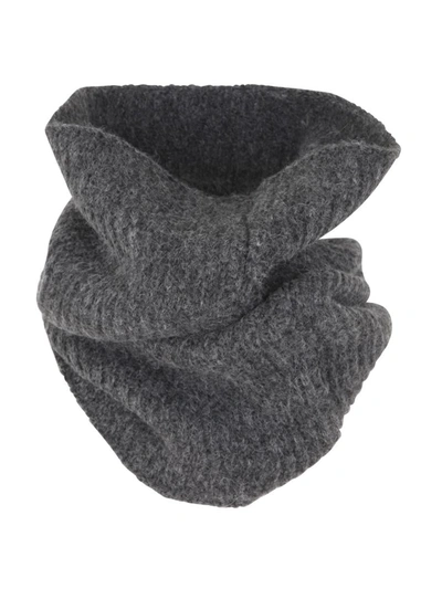 Shop Filippa K Knitted Snood Accessories In Grey