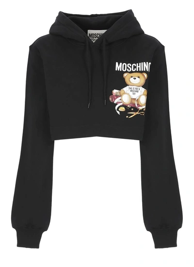 Shop Moschino Sweaters Black