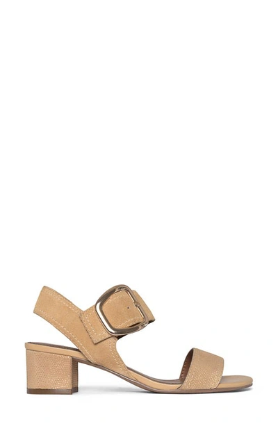 Donald Pliner Neve Leather Sandal In Camel