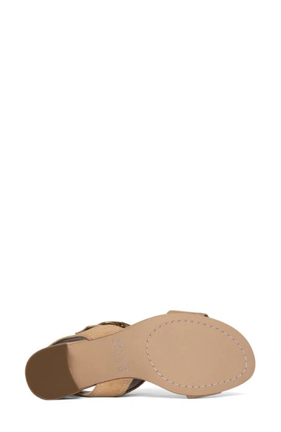 Donald Pliner Neve Leather Sandal In Camel