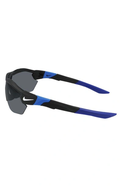 Shop Nike Show X3 Elite 61mm Wraparound Sunglasses In Black / Silver