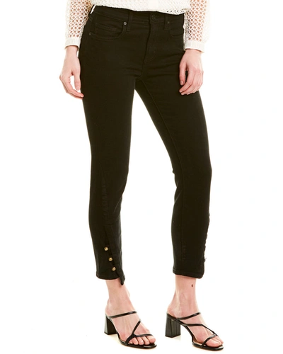 Shop Joie Tiessa Caviar Skinny Leg In Black