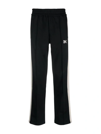 Shop Palm Angels Track Pant In Black