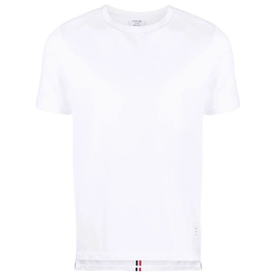 Shop Thom Browne T-shirts In White/multicolour
