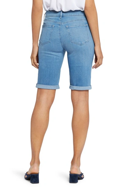 Nydj Briella Roll Cuff Denim Bermuda Shorts In Notting Hill